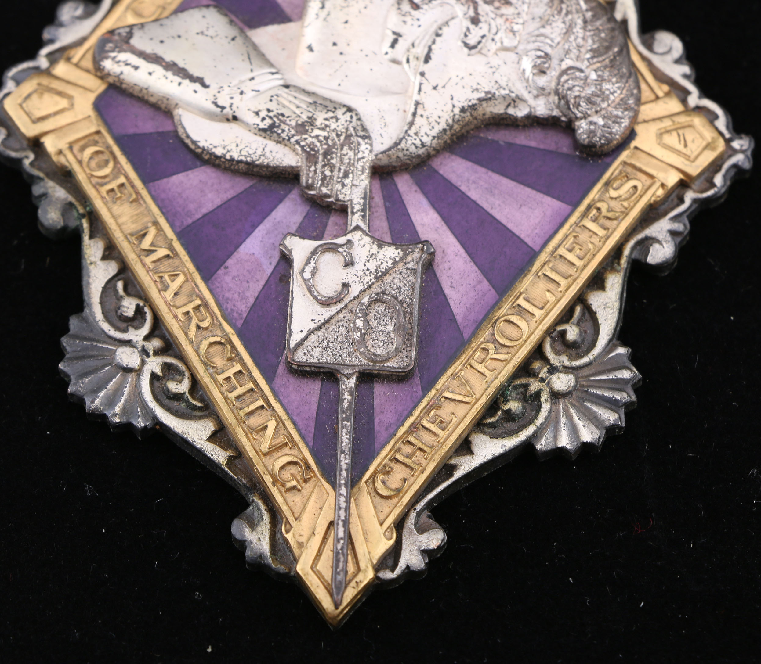 "Order of Marching Chevroliers" Badge