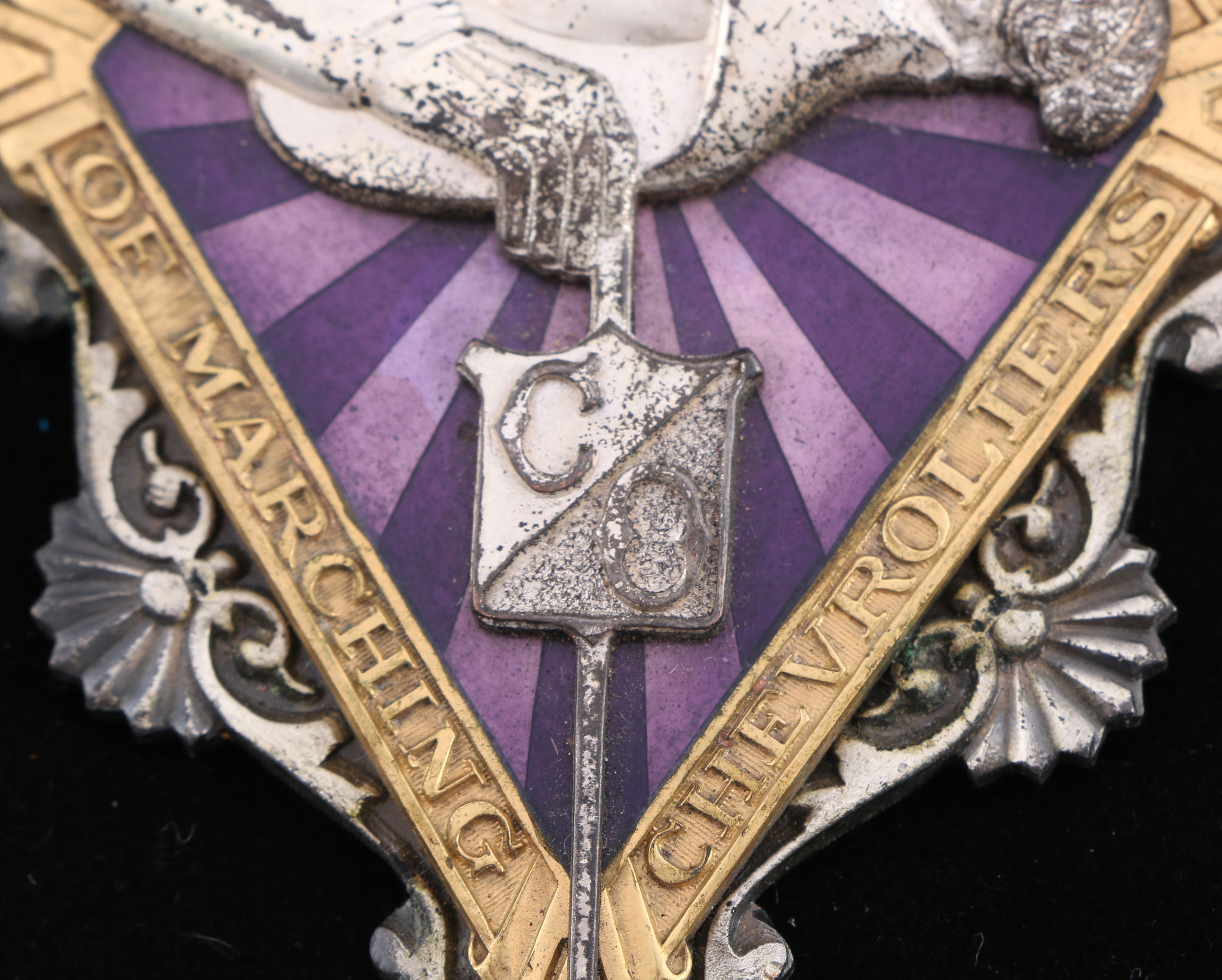 "Order of Marching Chevroliers" Badge