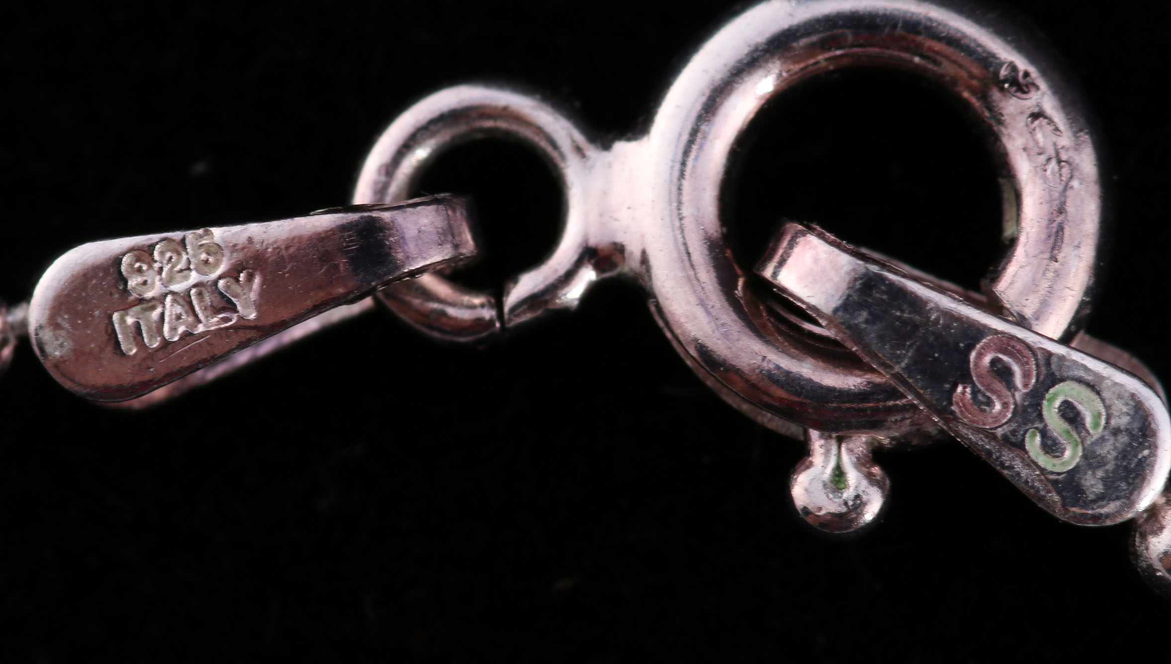 Sterling Silver Pins and Necklace Bracelet Set