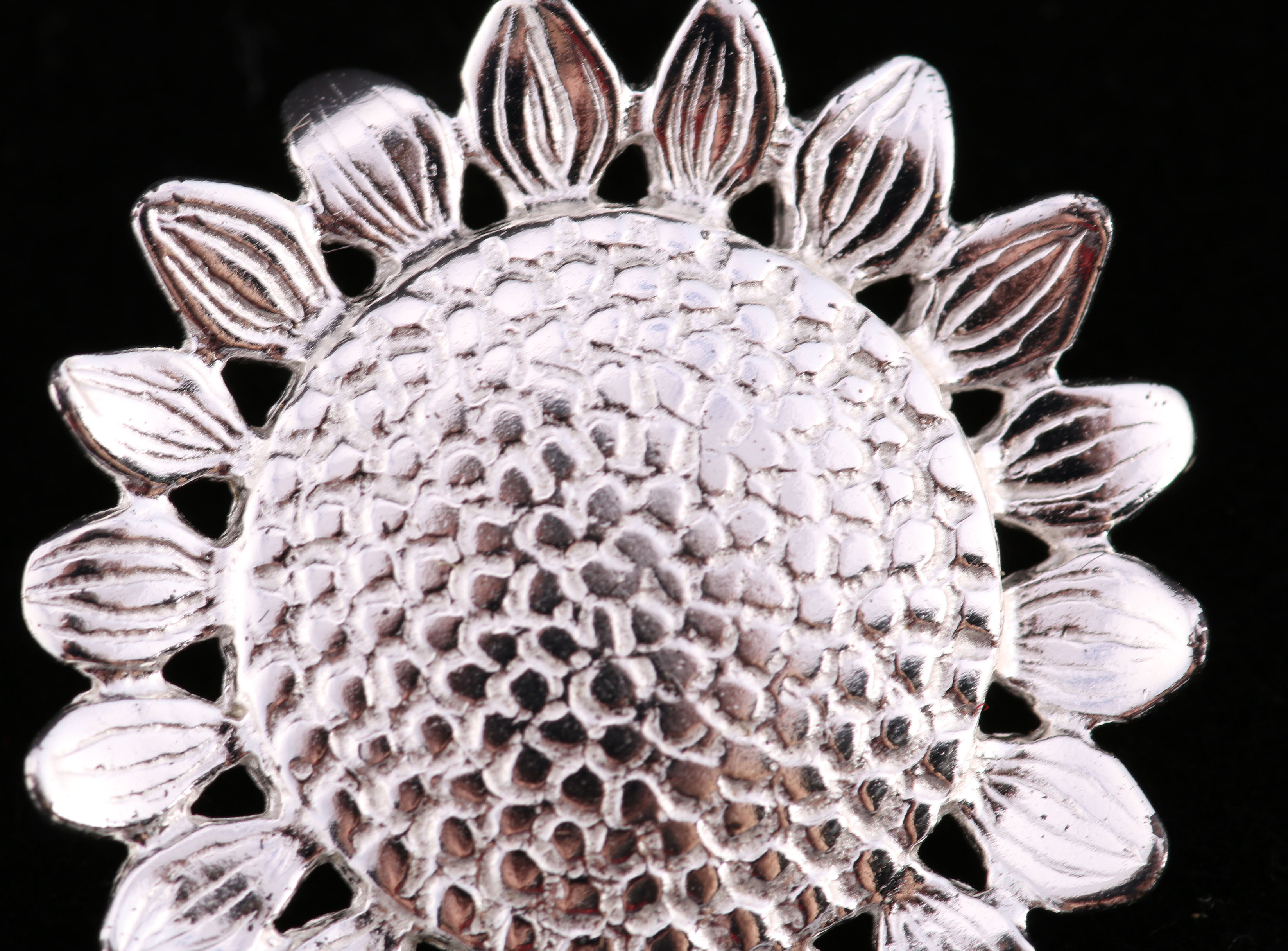 Sterling Silver Pins and Necklace Bracelet Set