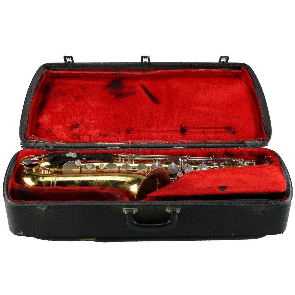 1960s King Cleveland 615 Tenor Saxophone in Case