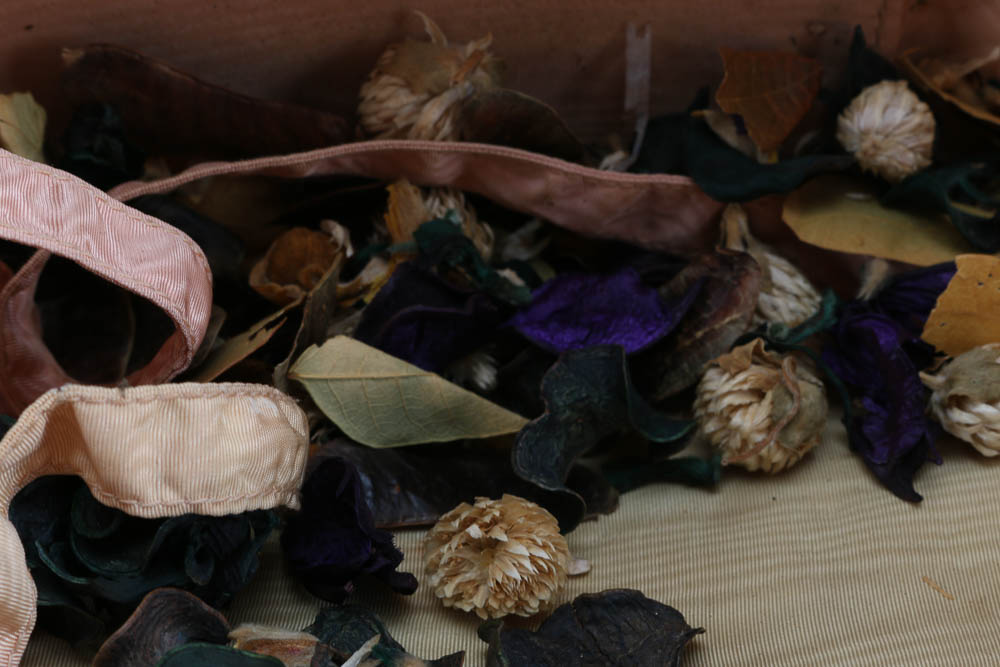 Round Faux Alligator Suitcase