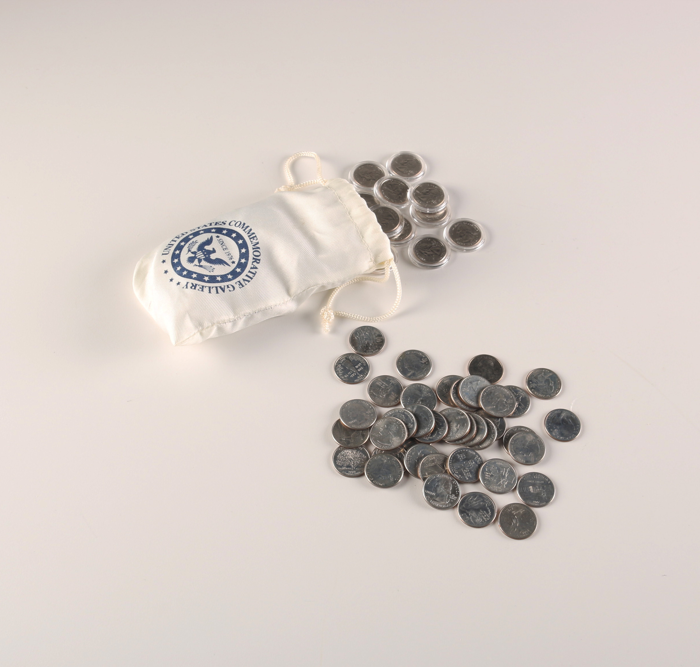 Collection of State Quarters