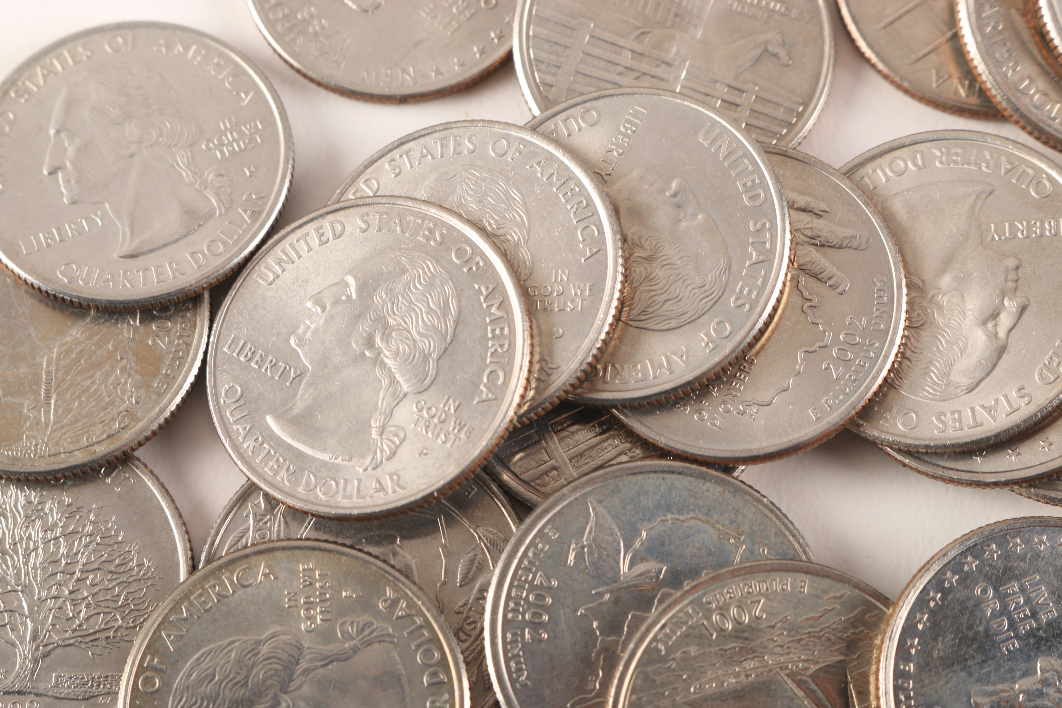 Collection of State Quarters