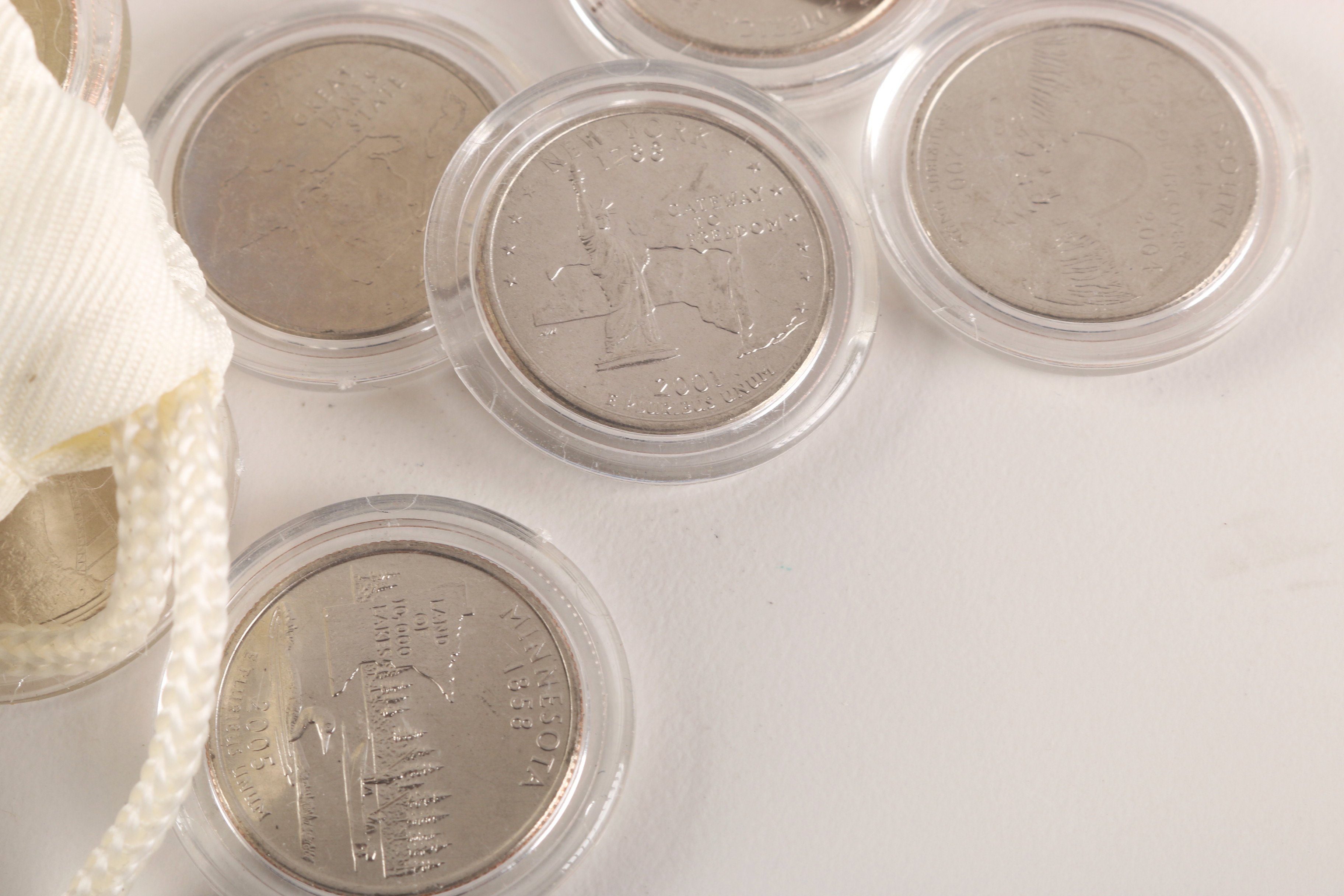 Collection of State Quarters