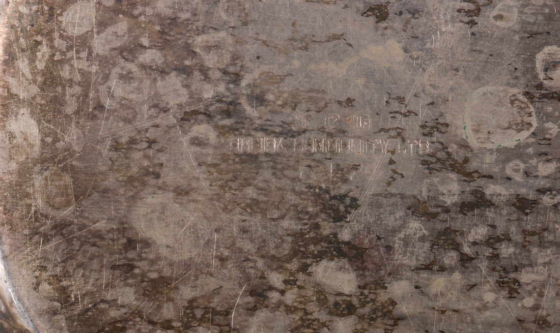 Pair of Silver Plated Serving Trays and Platter