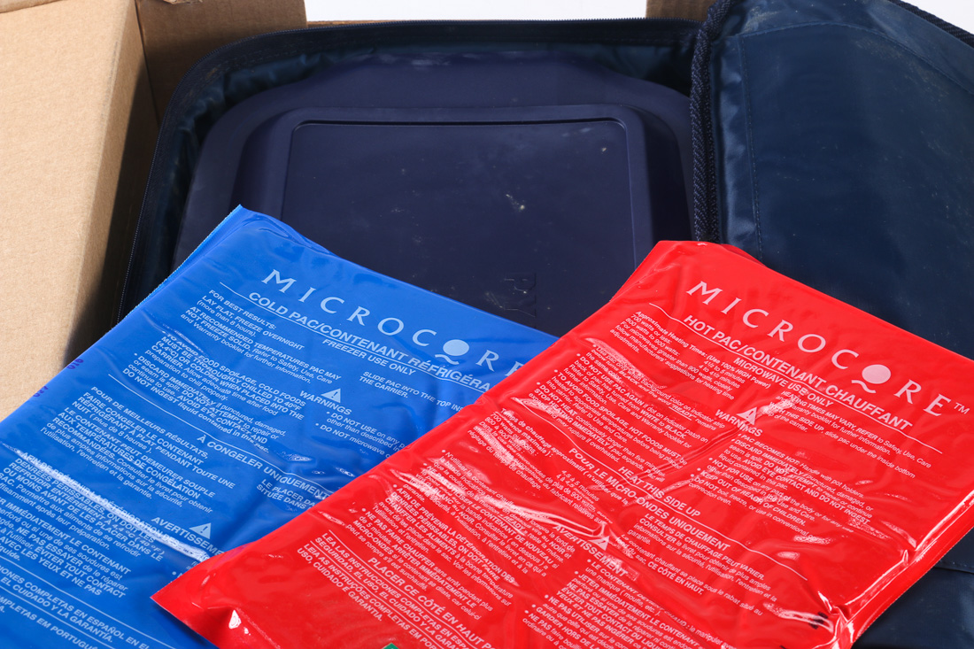 Assorted Cookware Including Hot and Cold Food Carrier Set