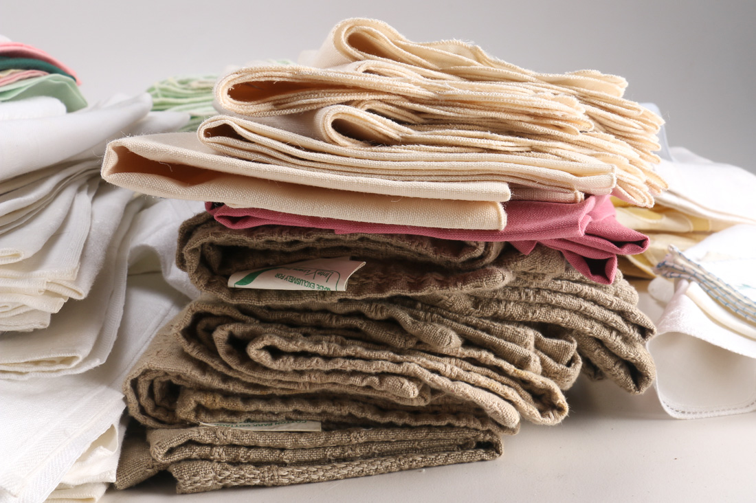 Assortment of Vintage Table Linens