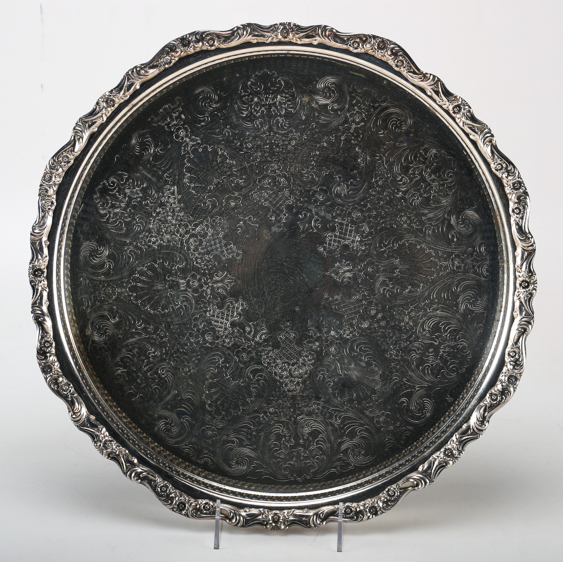 Assorted Silver Plated Plates