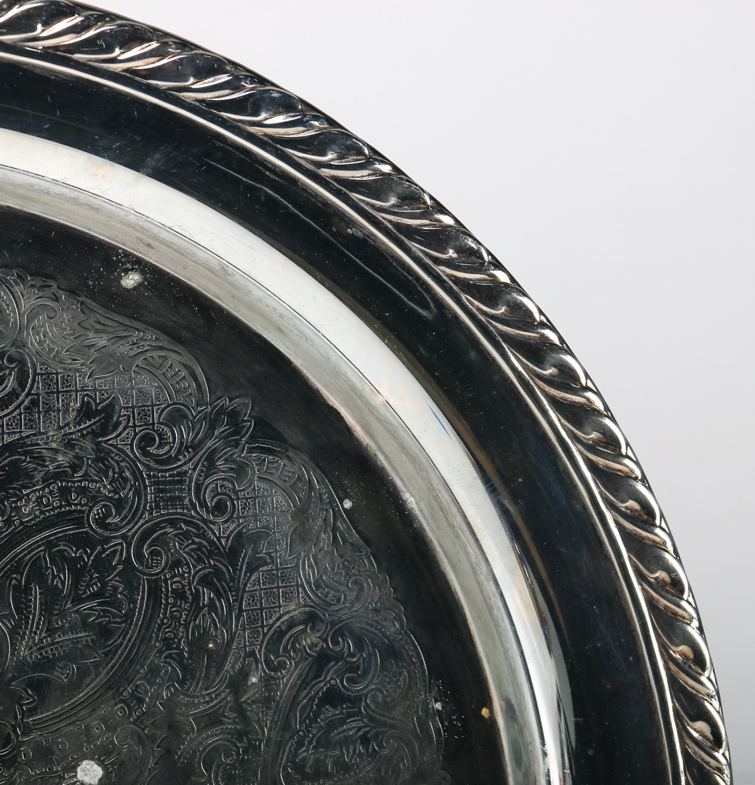 Assorted Silver Plated Plates