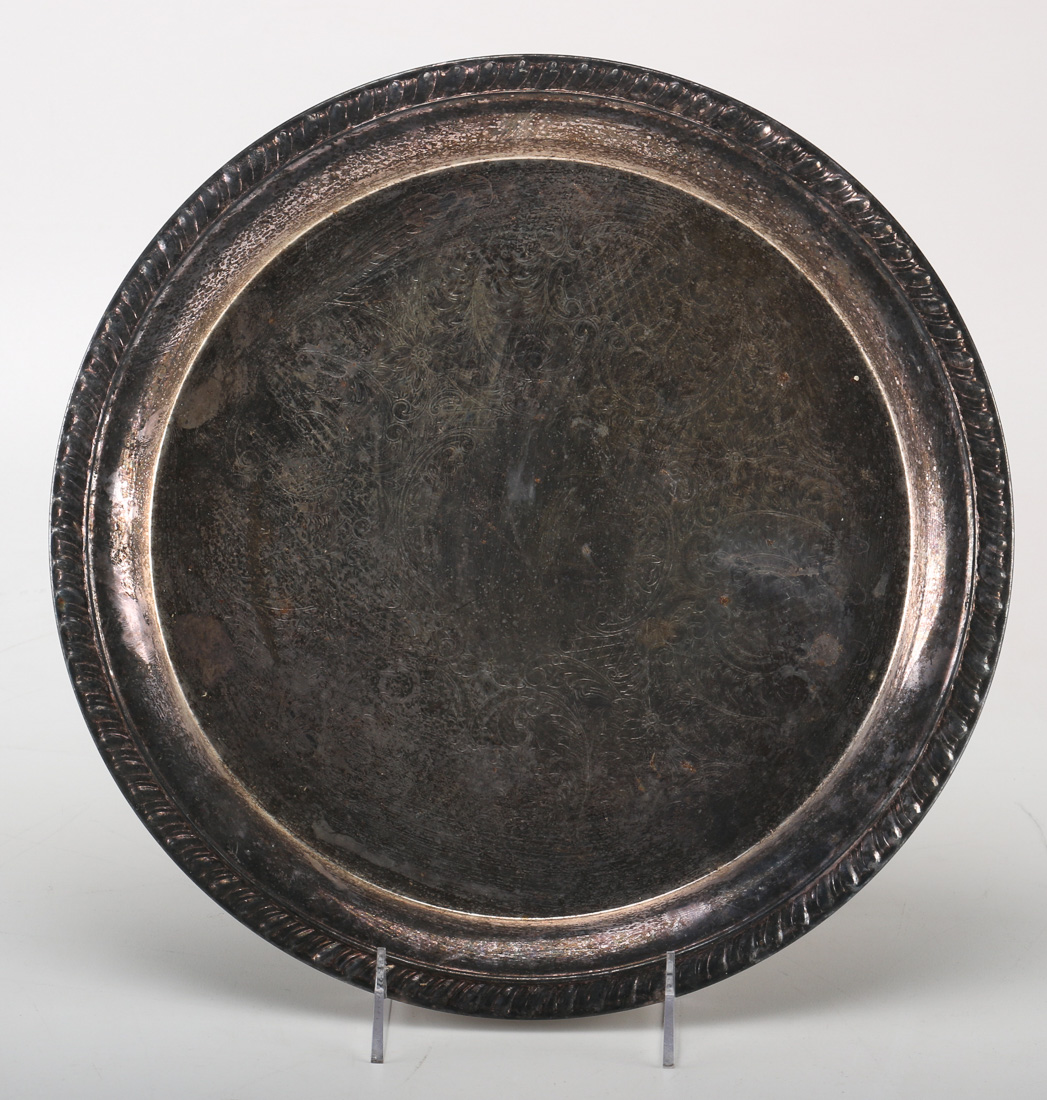 Assorted Silver Plated Plates