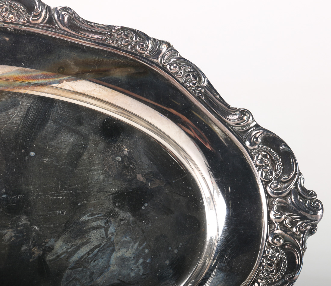 Assorted Silver Plated Plates