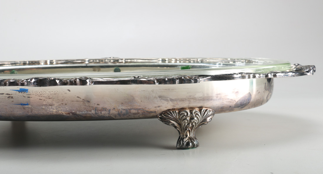 Assorted Silver Plated Plates