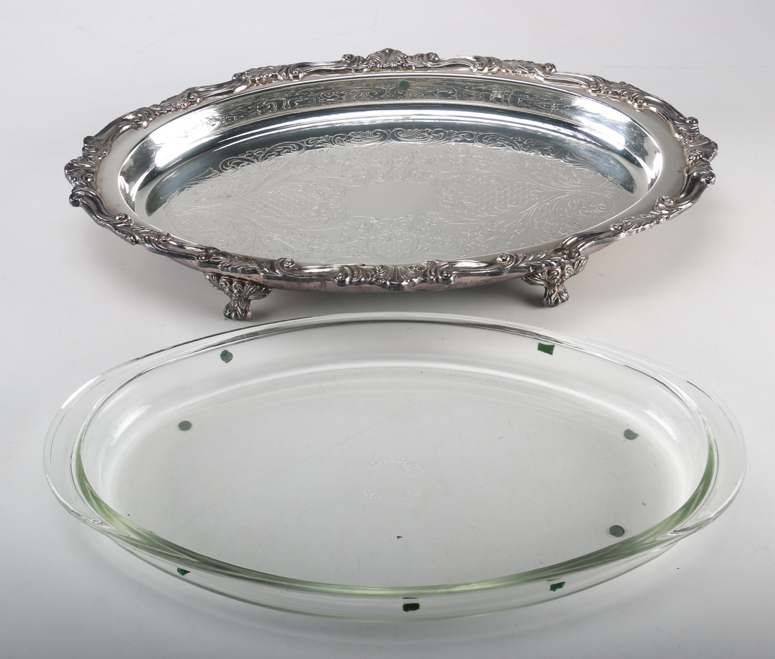 Assorted Silver Plated Plates