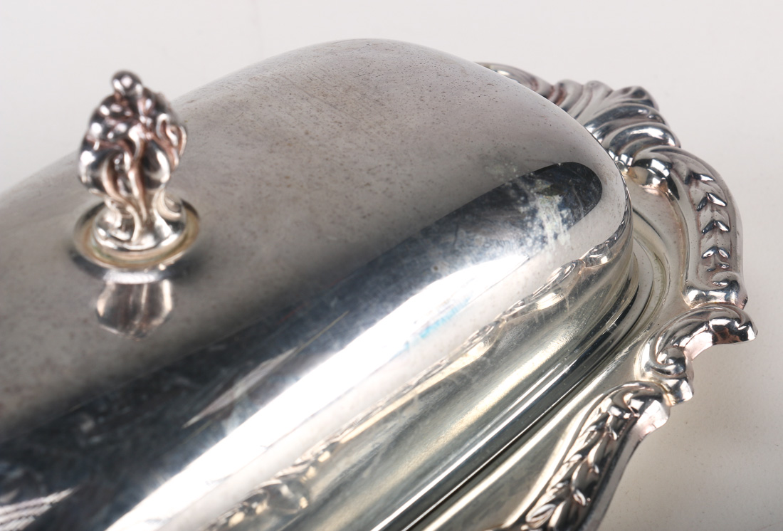 Assorted Silver Plated Plates