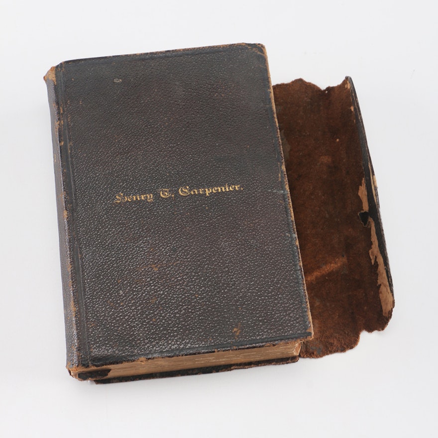 Antique 1872 Bible