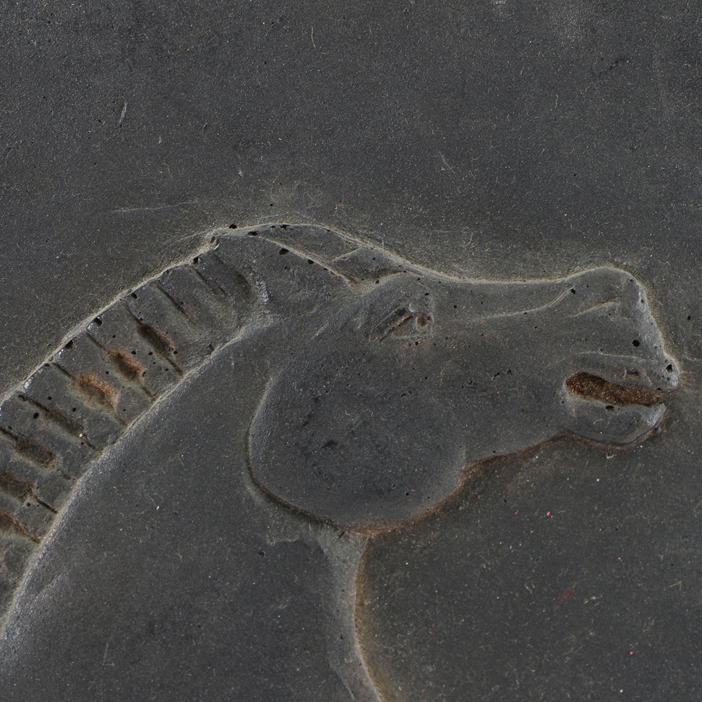 "Chinese Horse" Relief by Carole Eicher