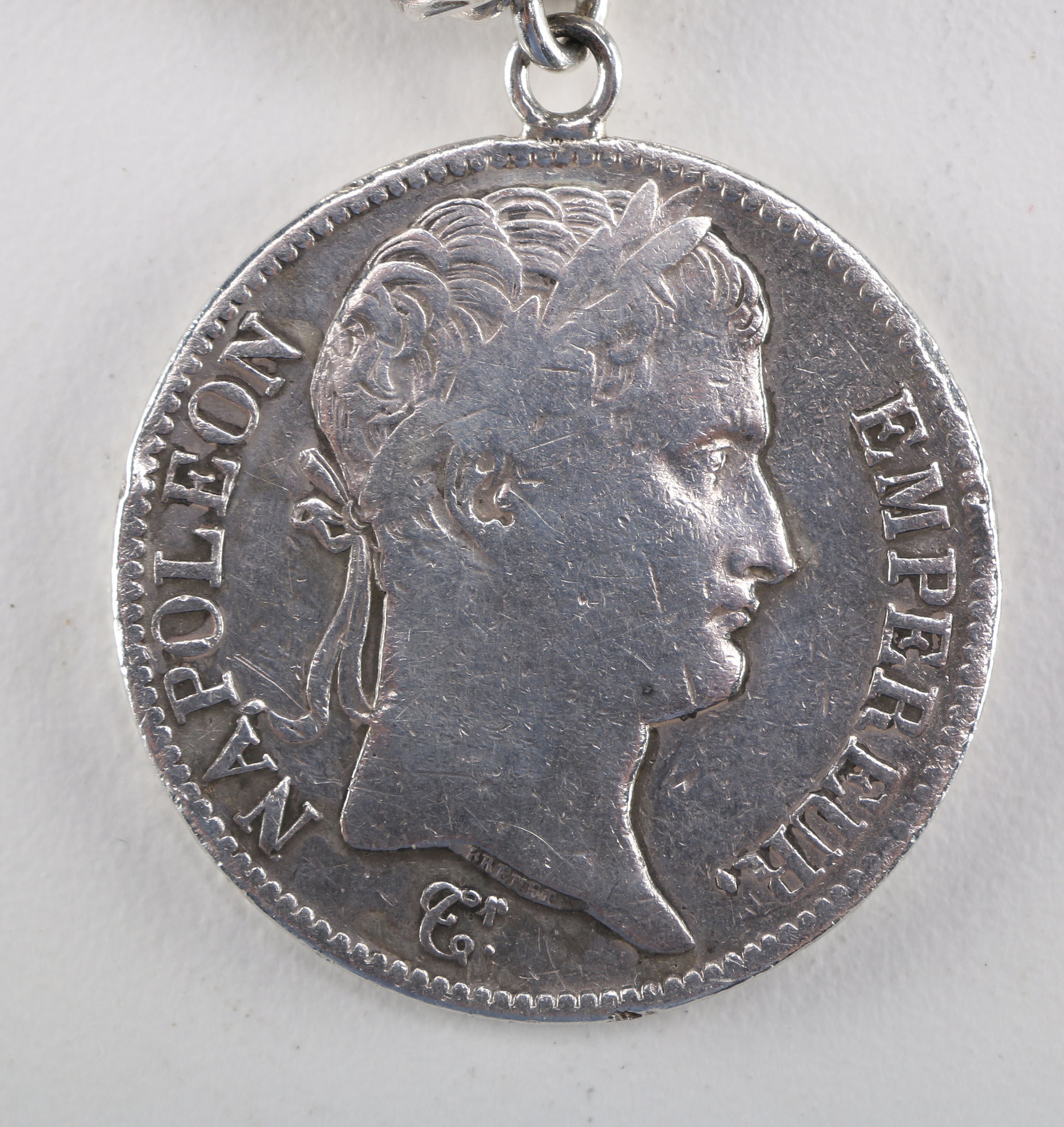 Sterling Silver Coin Bracelet