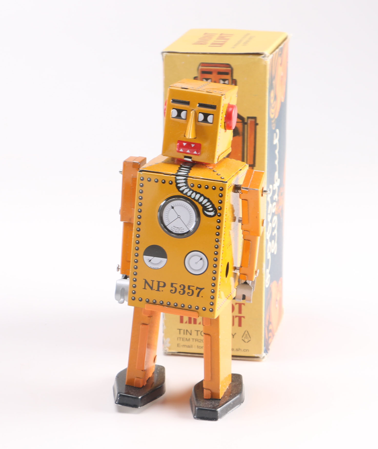 Vintage Wind-Up Robot Toys