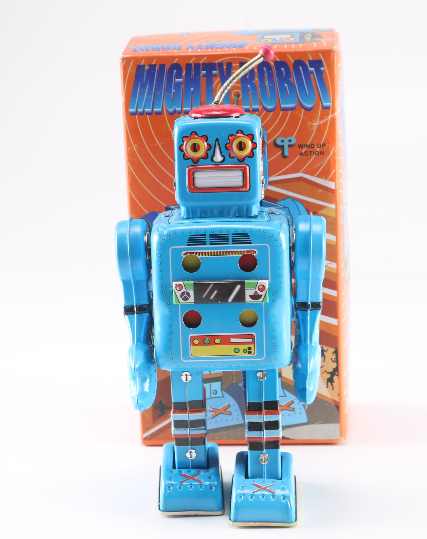 Vintage Wind-Up Robot Toys