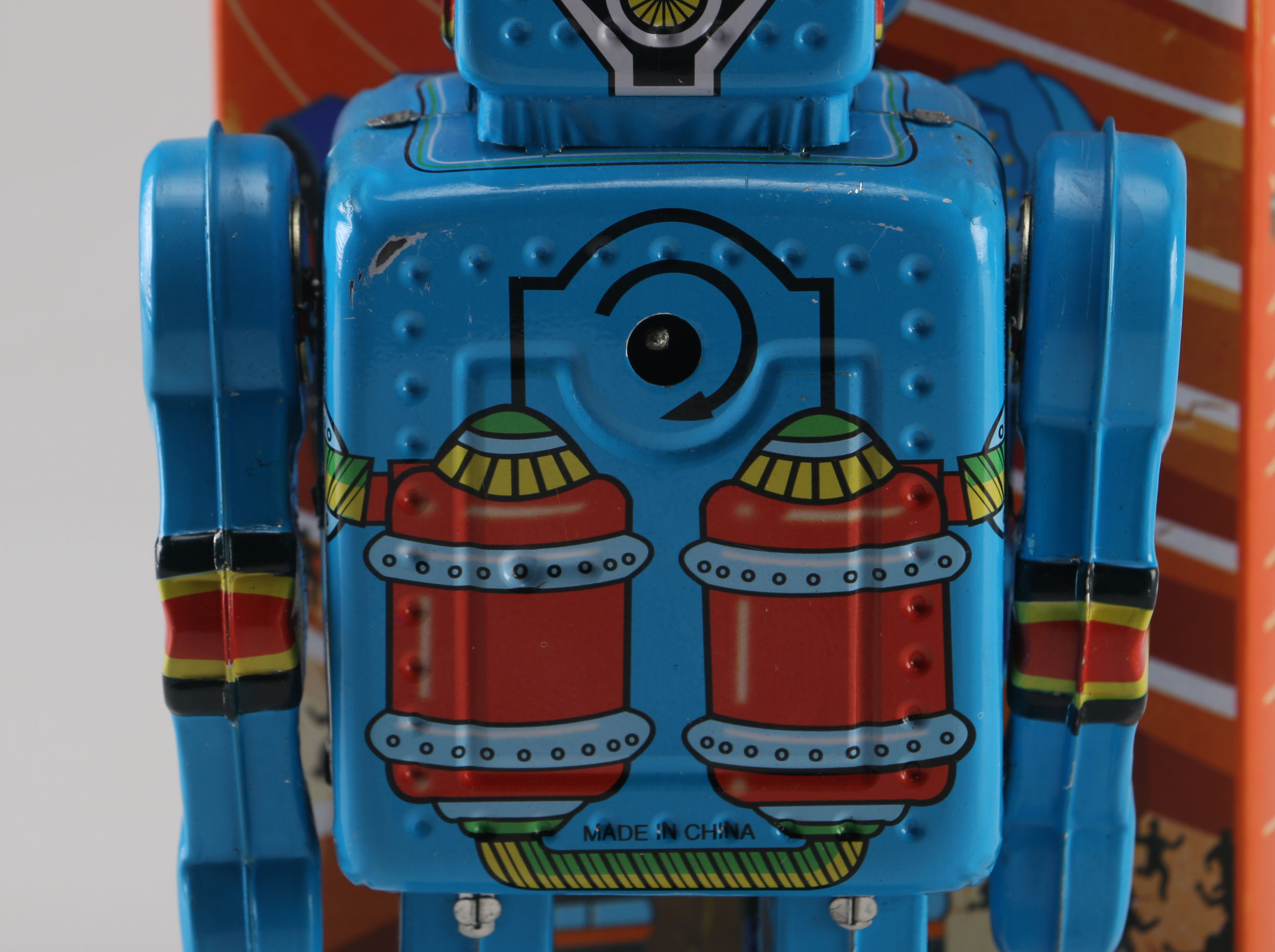 Vintage Wind-Up Robot Toys