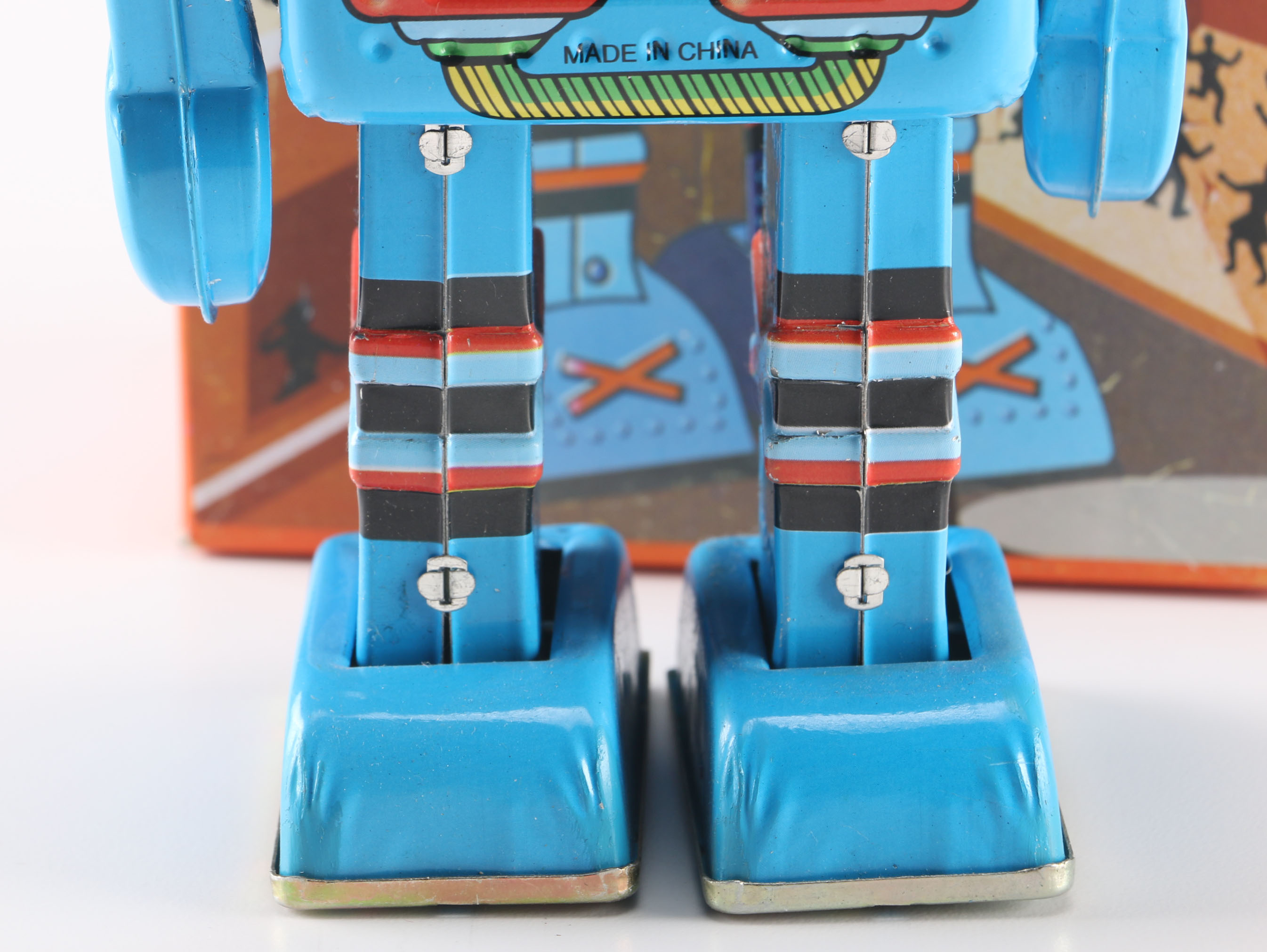 Vintage Wind-Up Robot Toys