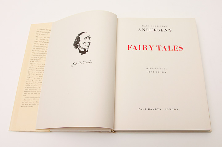 1950's Czechoslavkian Printing of Hans Christian Andersen Fairy Tale's