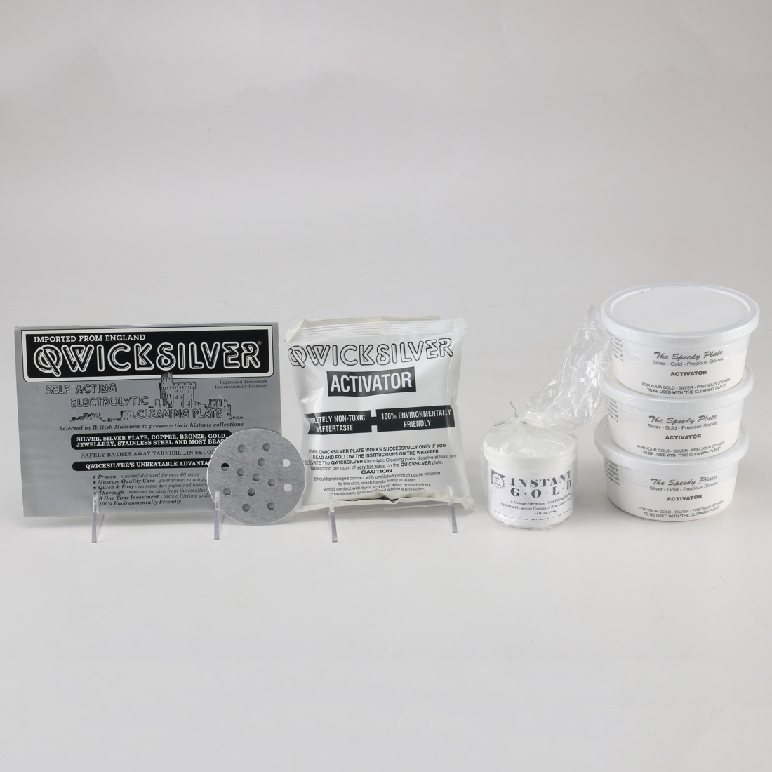 Grouping of Gold And Silver Cleaners