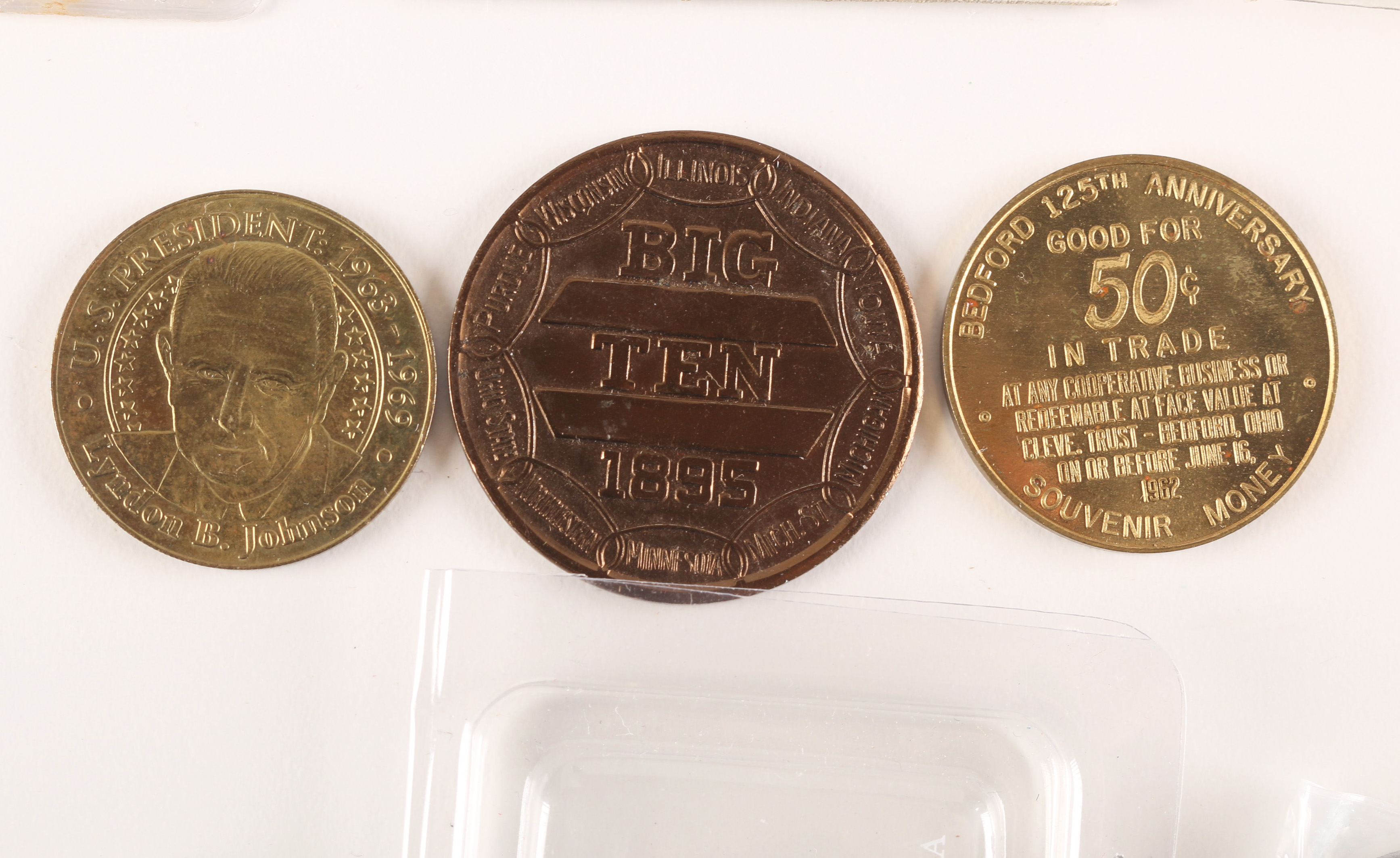 Collection of Commemorative Tokens and Pins