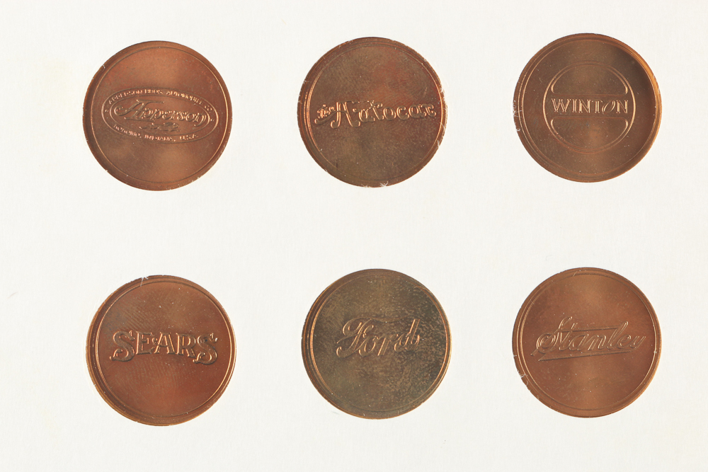 Franklin Mint Antique Car Coin Collection Series 1