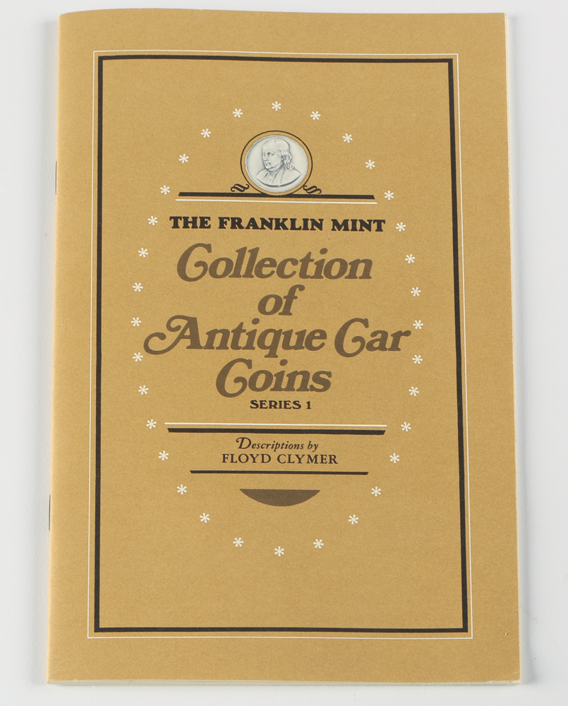 Franklin Mint Antique Car Coin Collection Series 1
