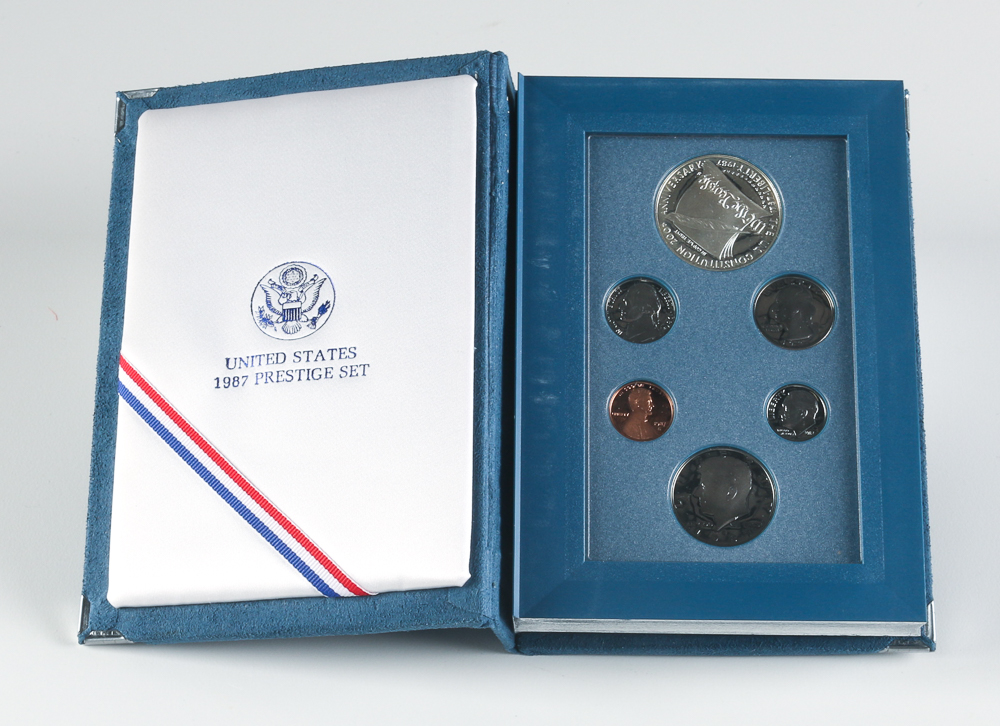 United States 1987 Prestige Set