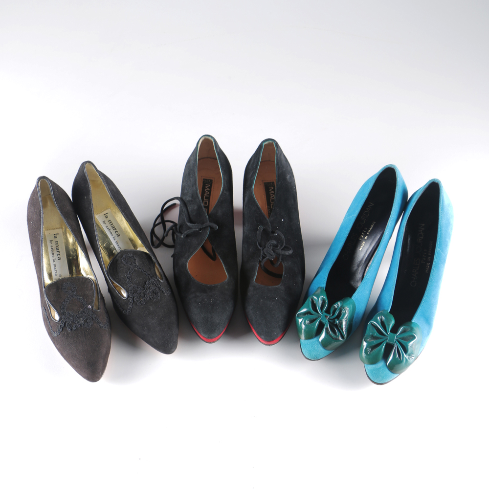 Maud Frizon, Charles Jordan and Arlene La Marca Heels Size 6.5