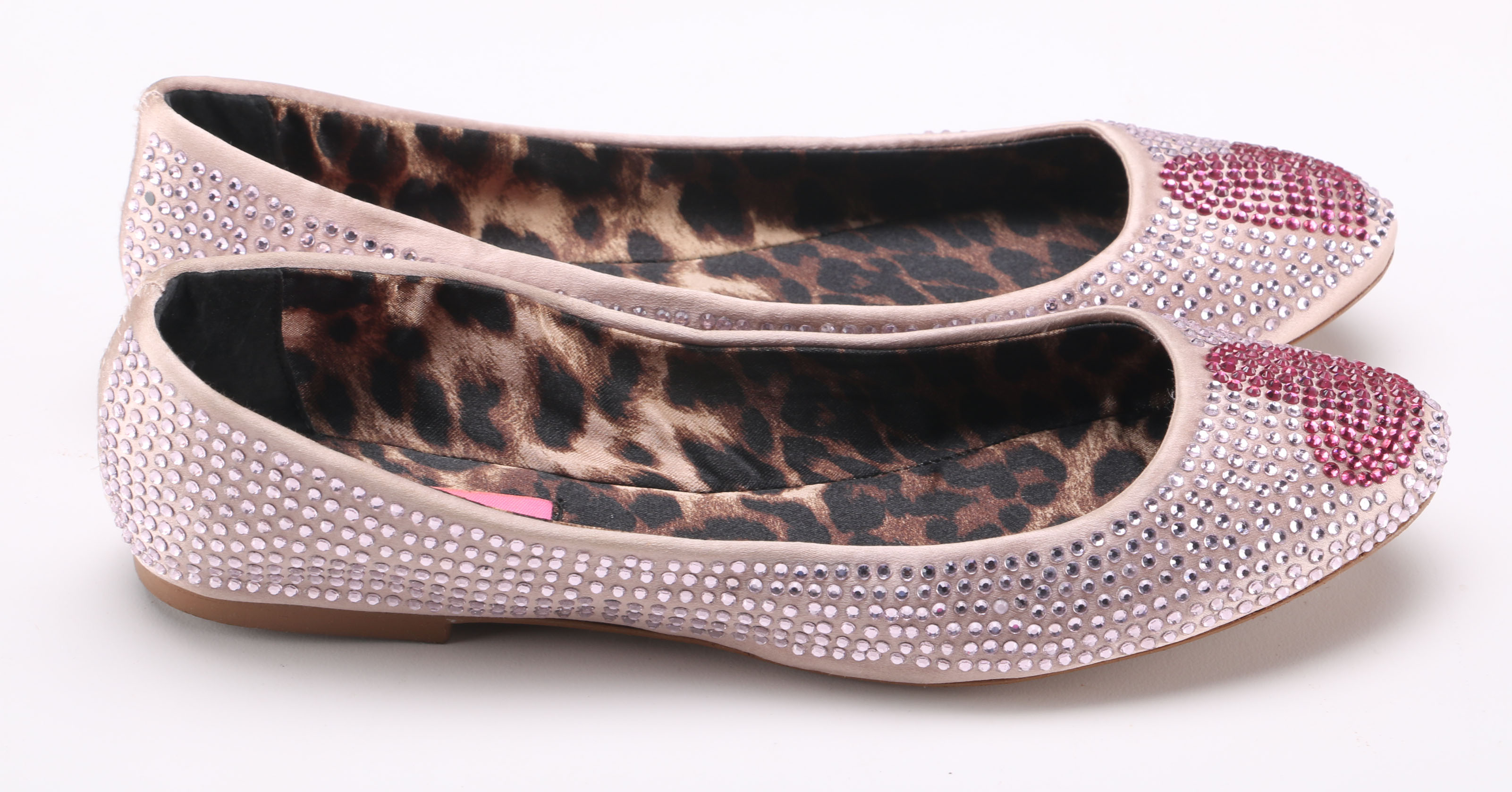 Pair of Betsey Johnson Studded Flats