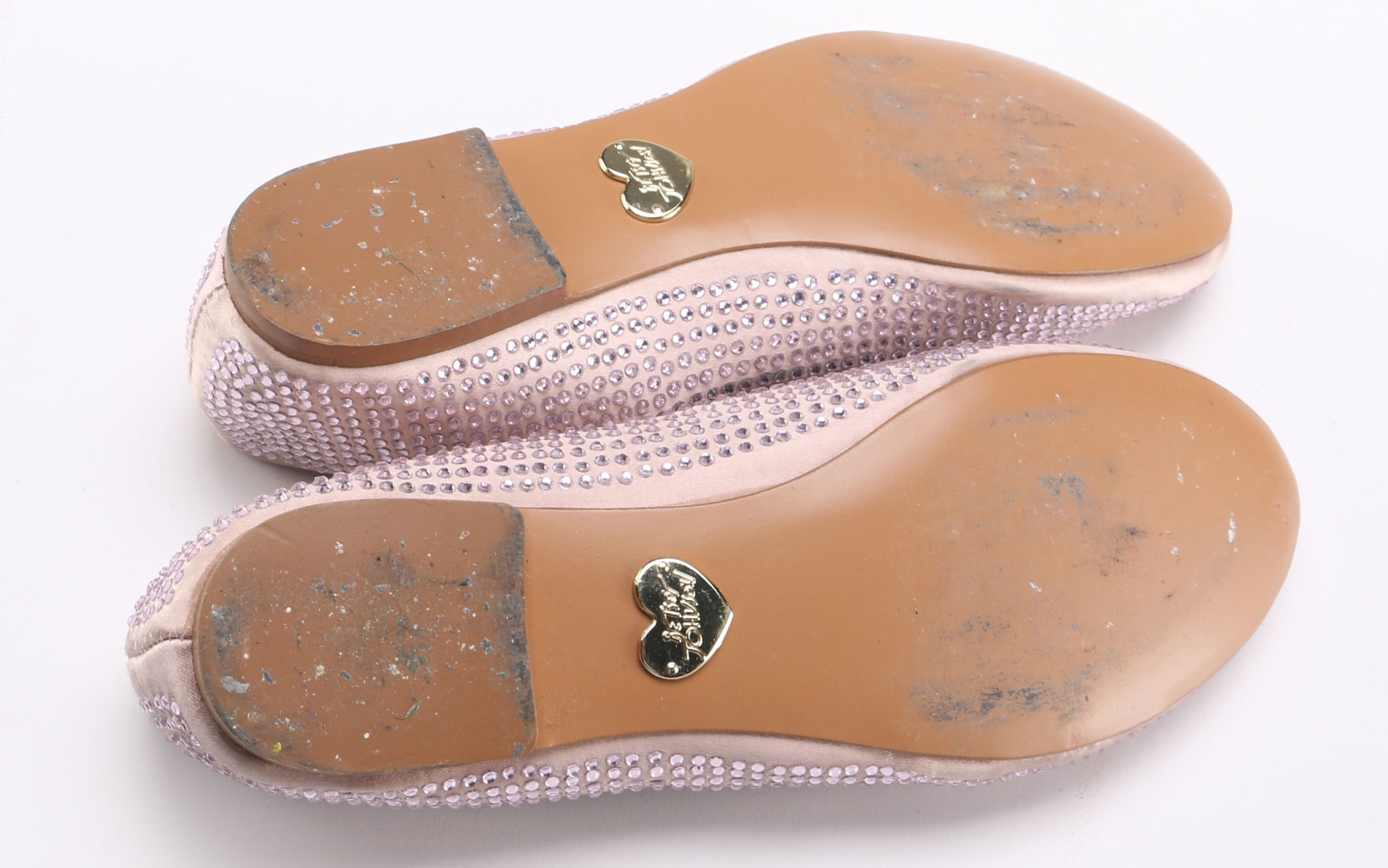 Pair of Betsey Johnson Studded Flats