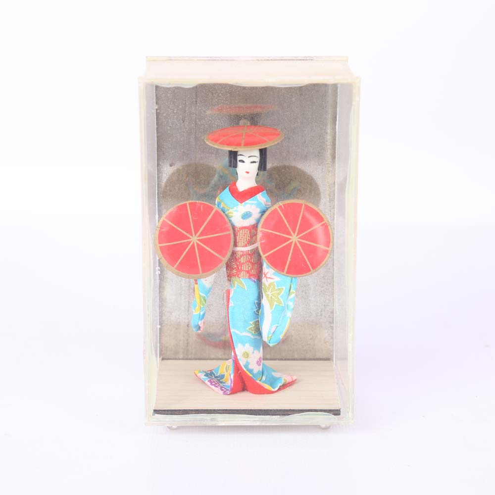 Vintage Japanese Geisha Doll