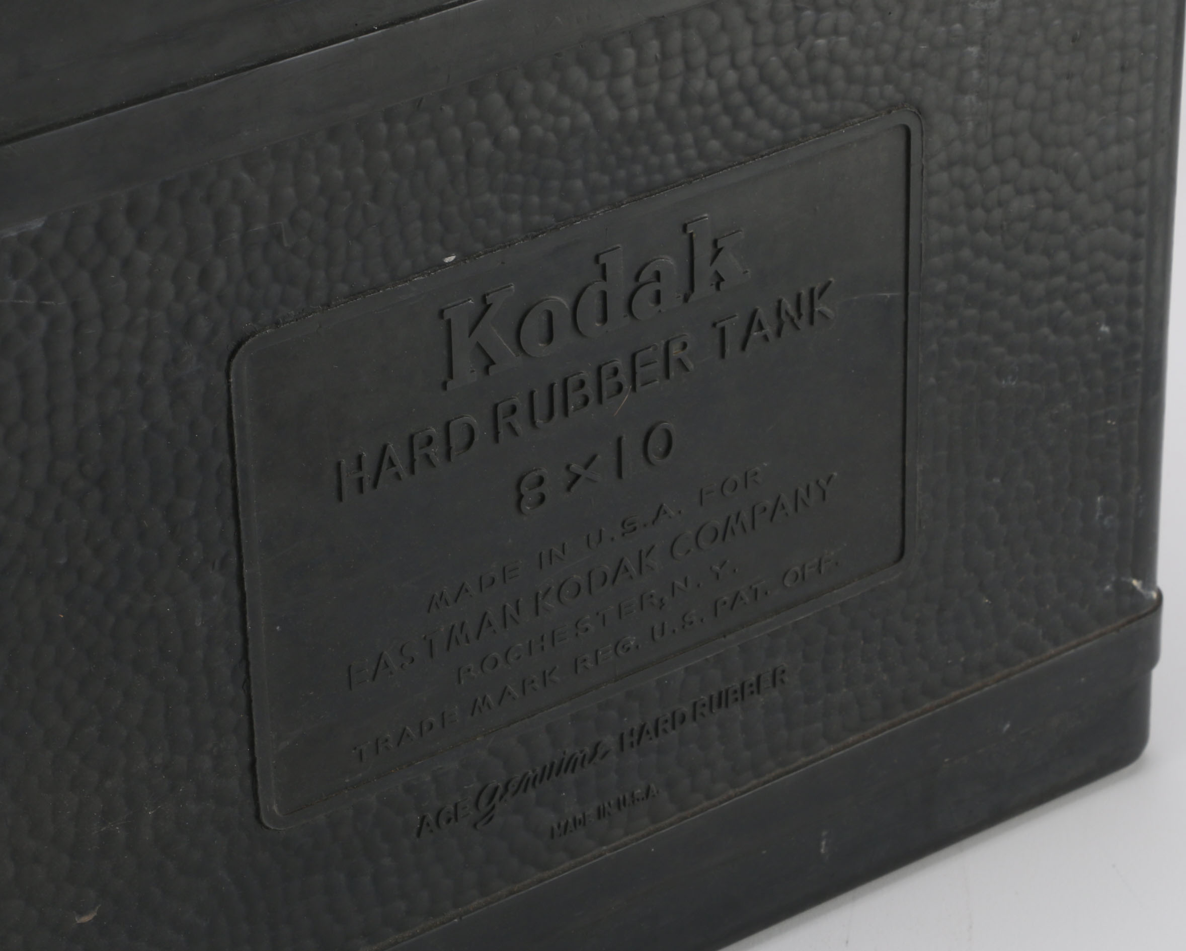 Pair of Kodak Hard Rubber Tanks
