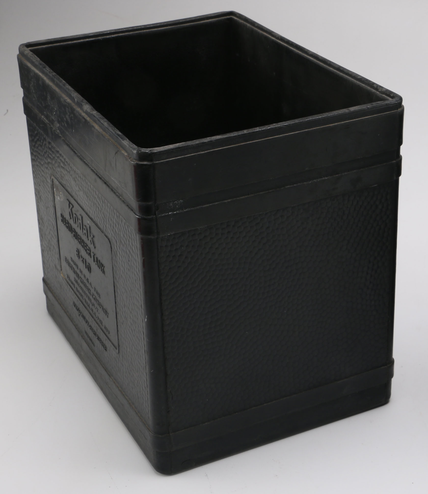 Pair of Kodak Hard Rubber Tanks