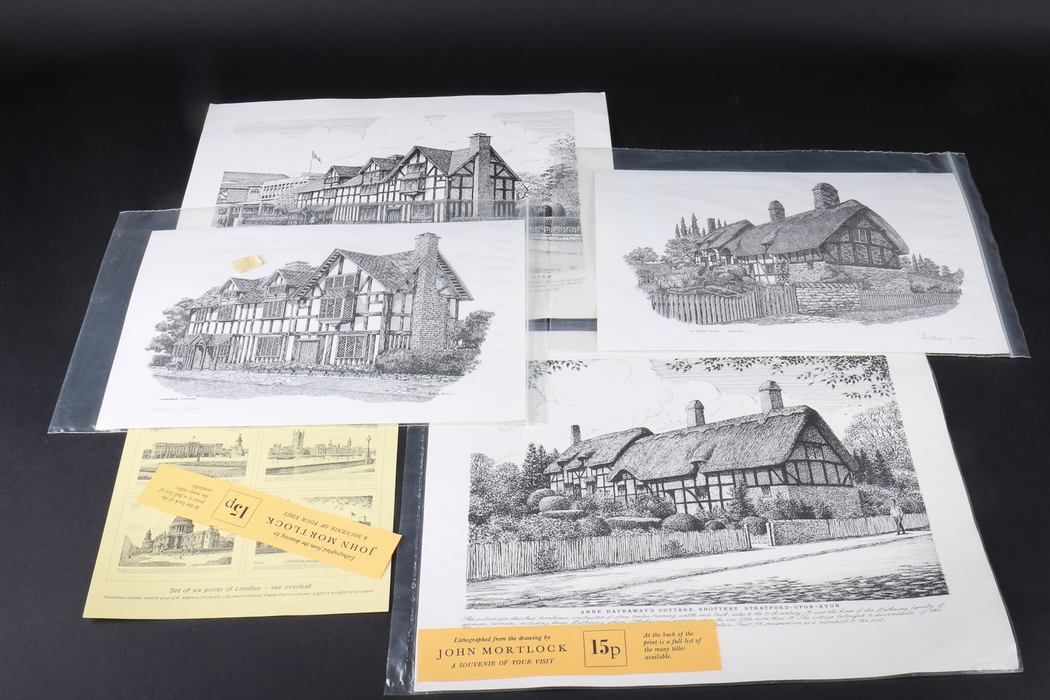 John Mortlock English Cottage Art Prints