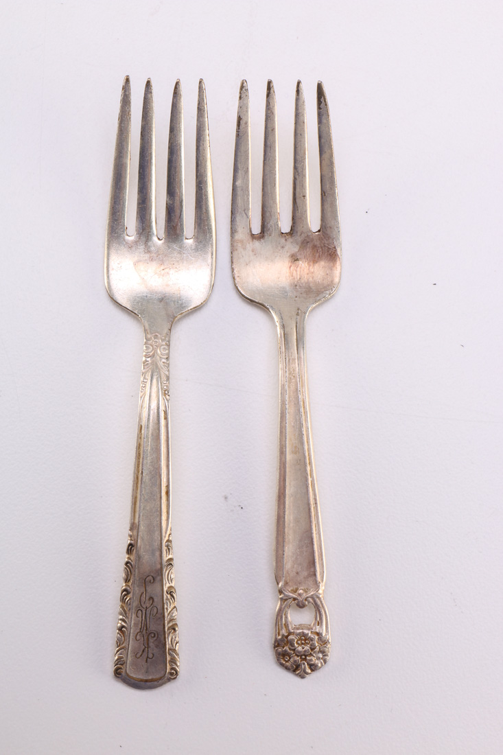Silver Plated forks