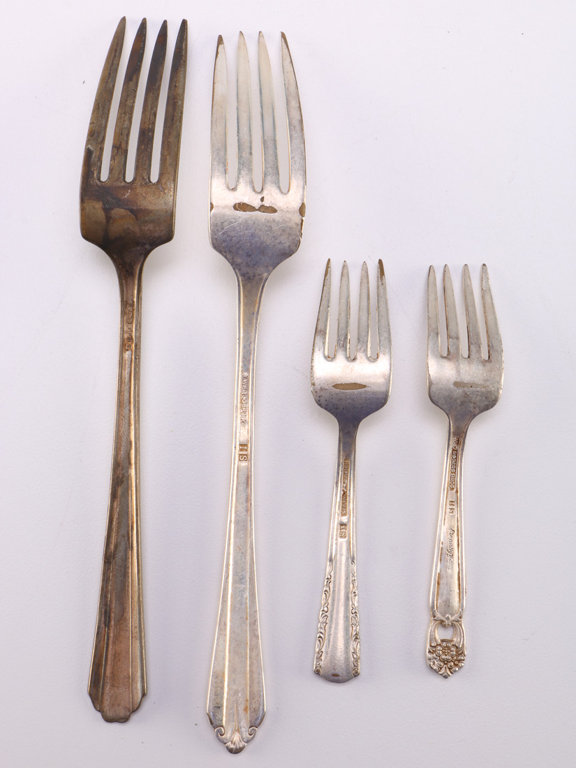 Silver Plated forks