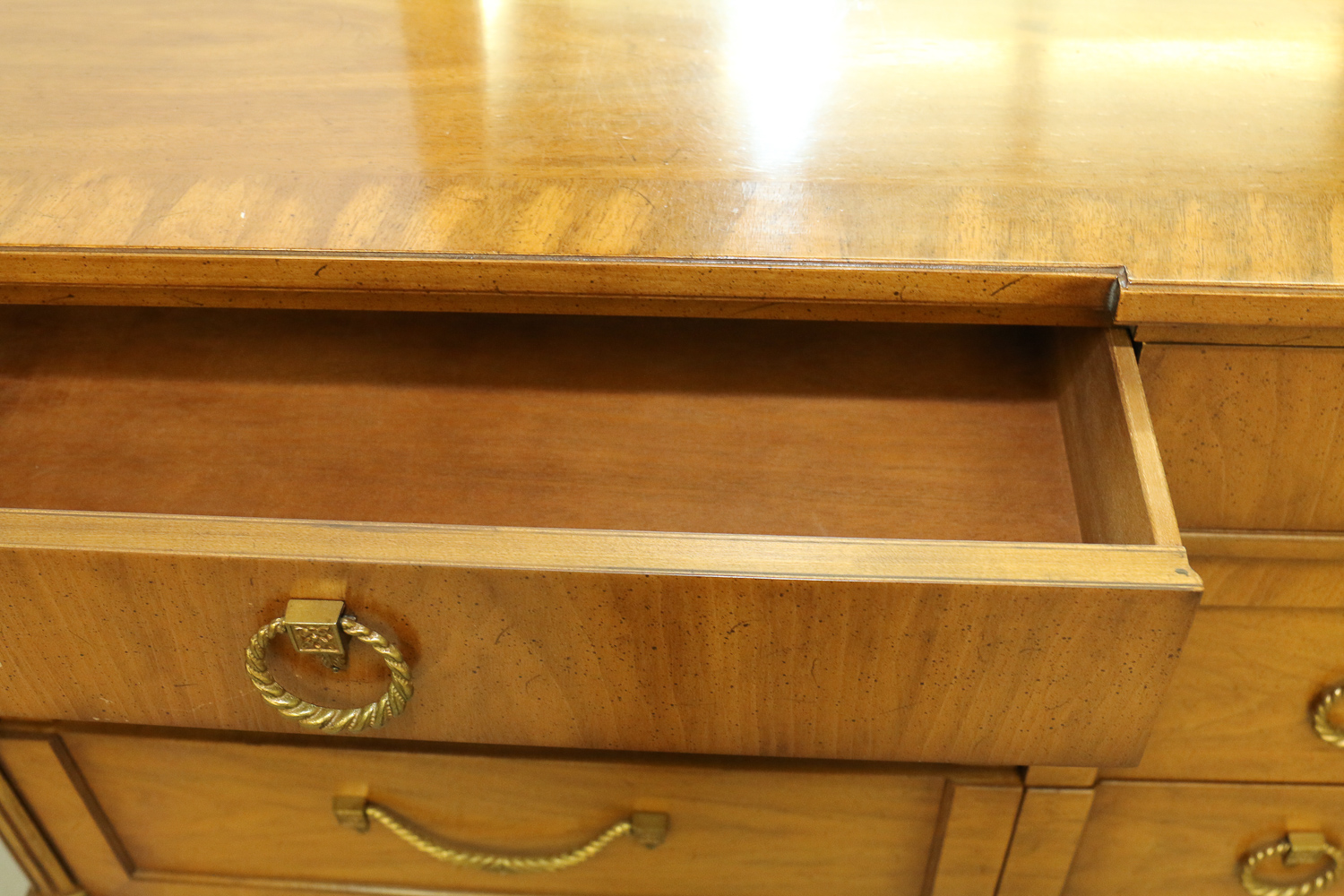 Henredon Dresser with Matching Mirror