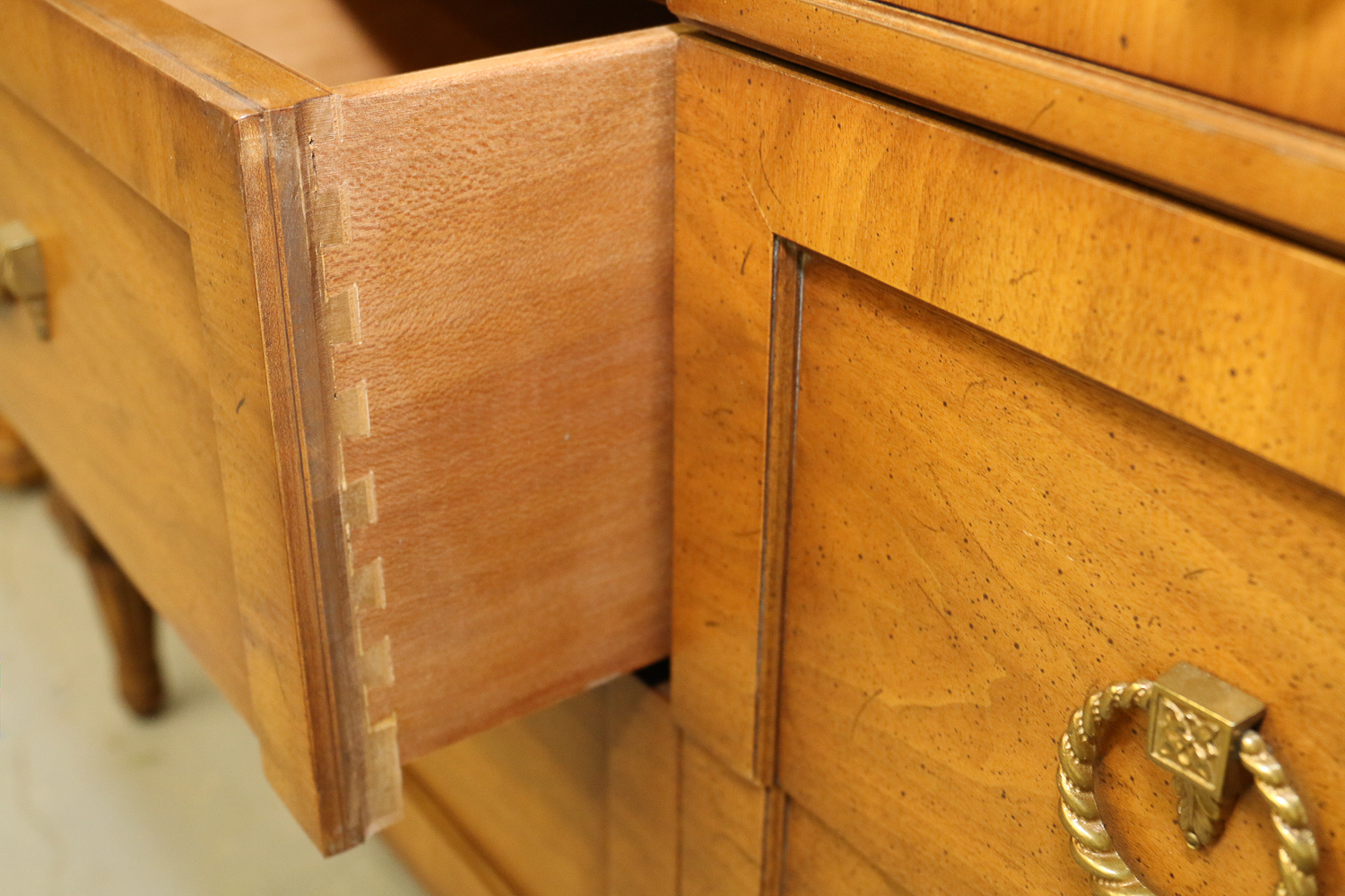 Henredon Dresser with Matching Mirror