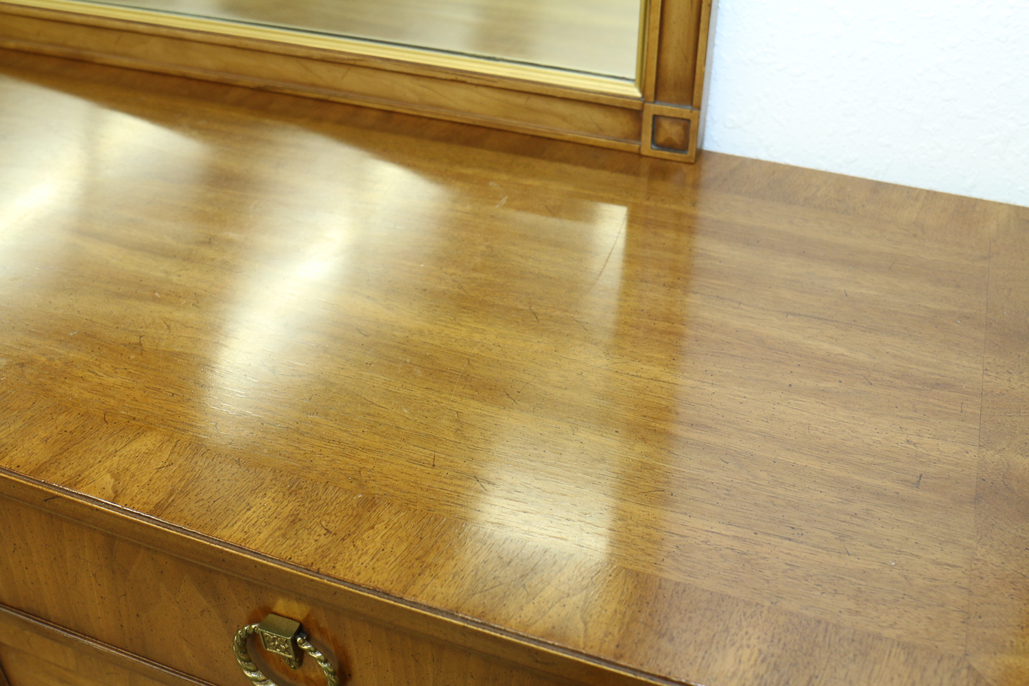 Henredon Dresser with Matching Mirror