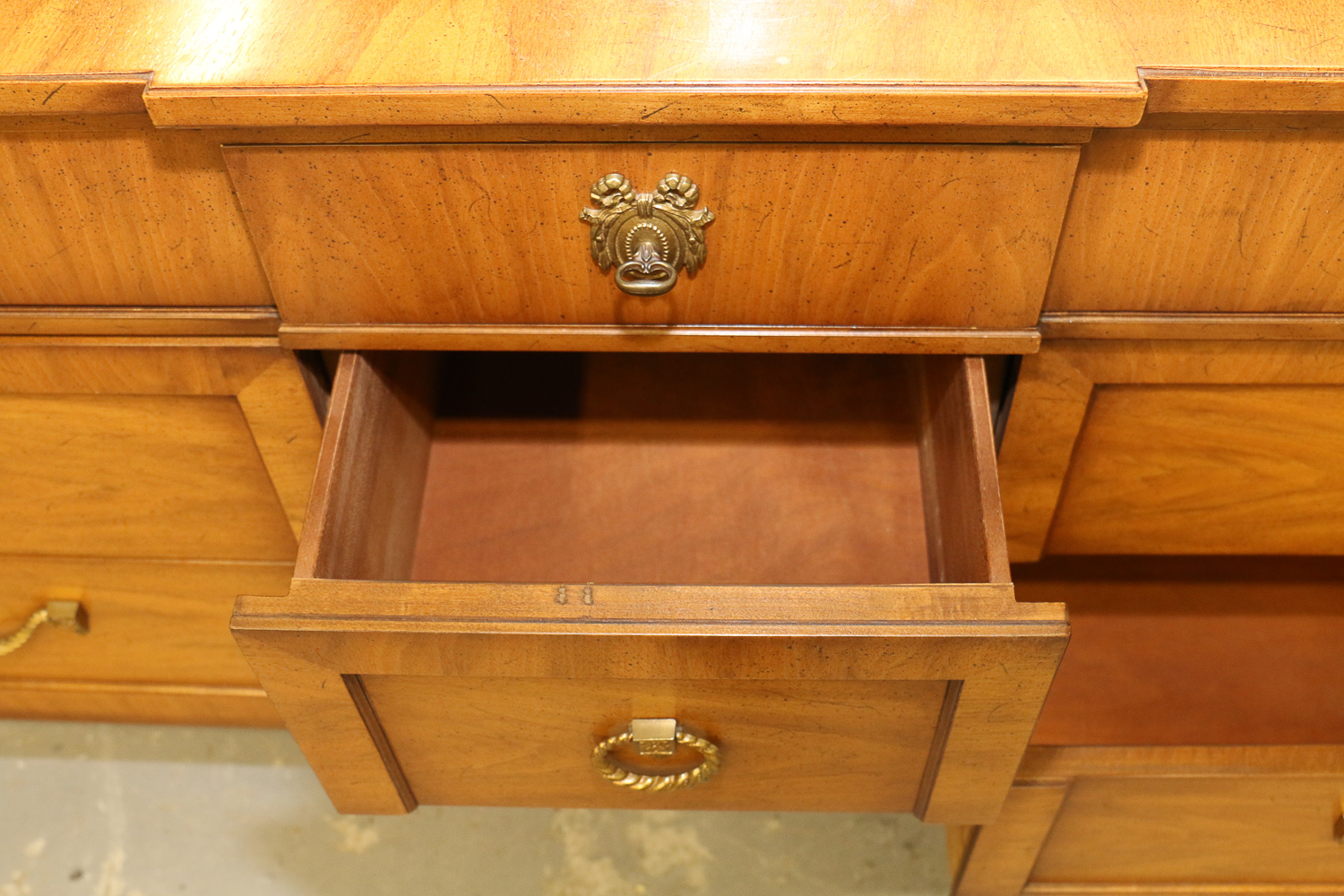 Henredon Dresser with Matching Mirror