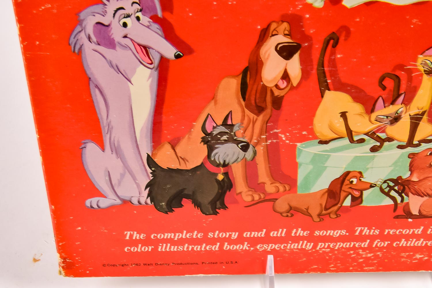 Walt Disney's "Lady and the Tramp" Record Album