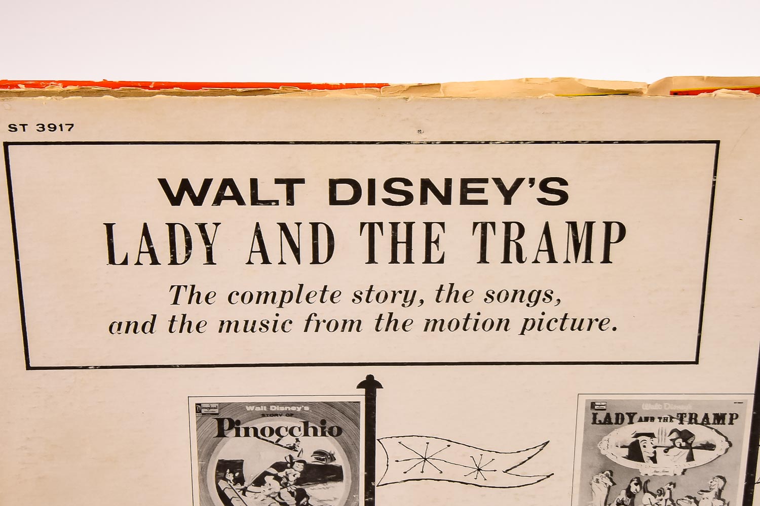 Walt Disney's "Lady and the Tramp" Record Album