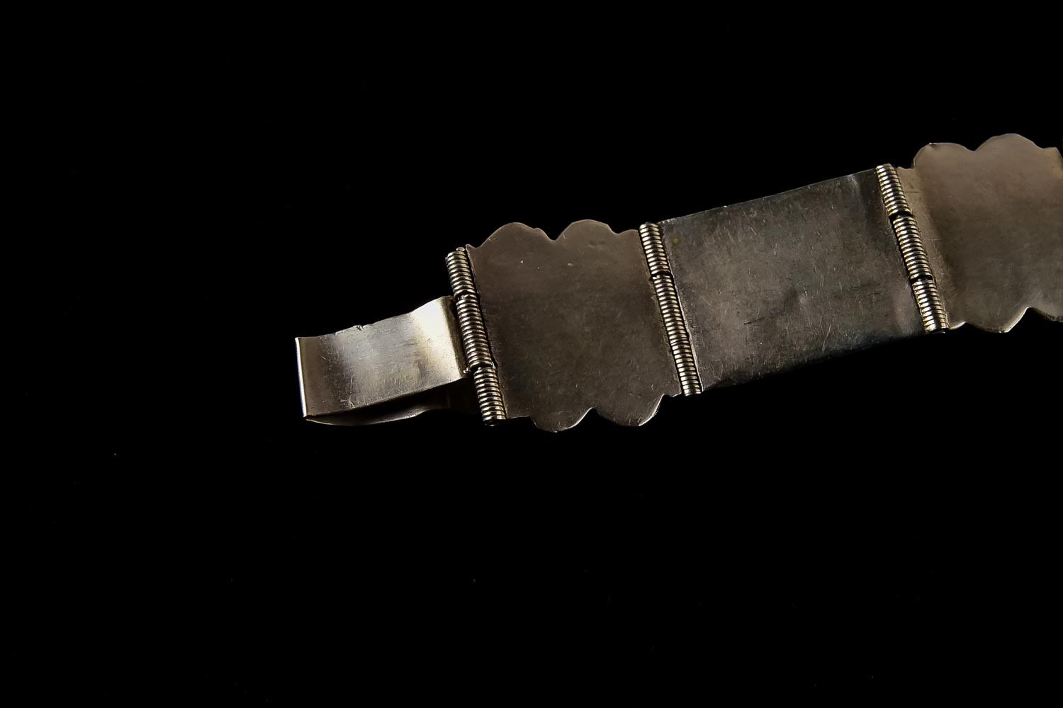 Sterling Silver Bracelet with Aventurine Quartz