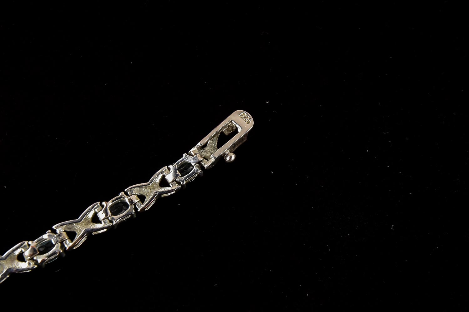 Sterling Silver and Aquamarine and Sterling Silver and Amethyst Bracelets