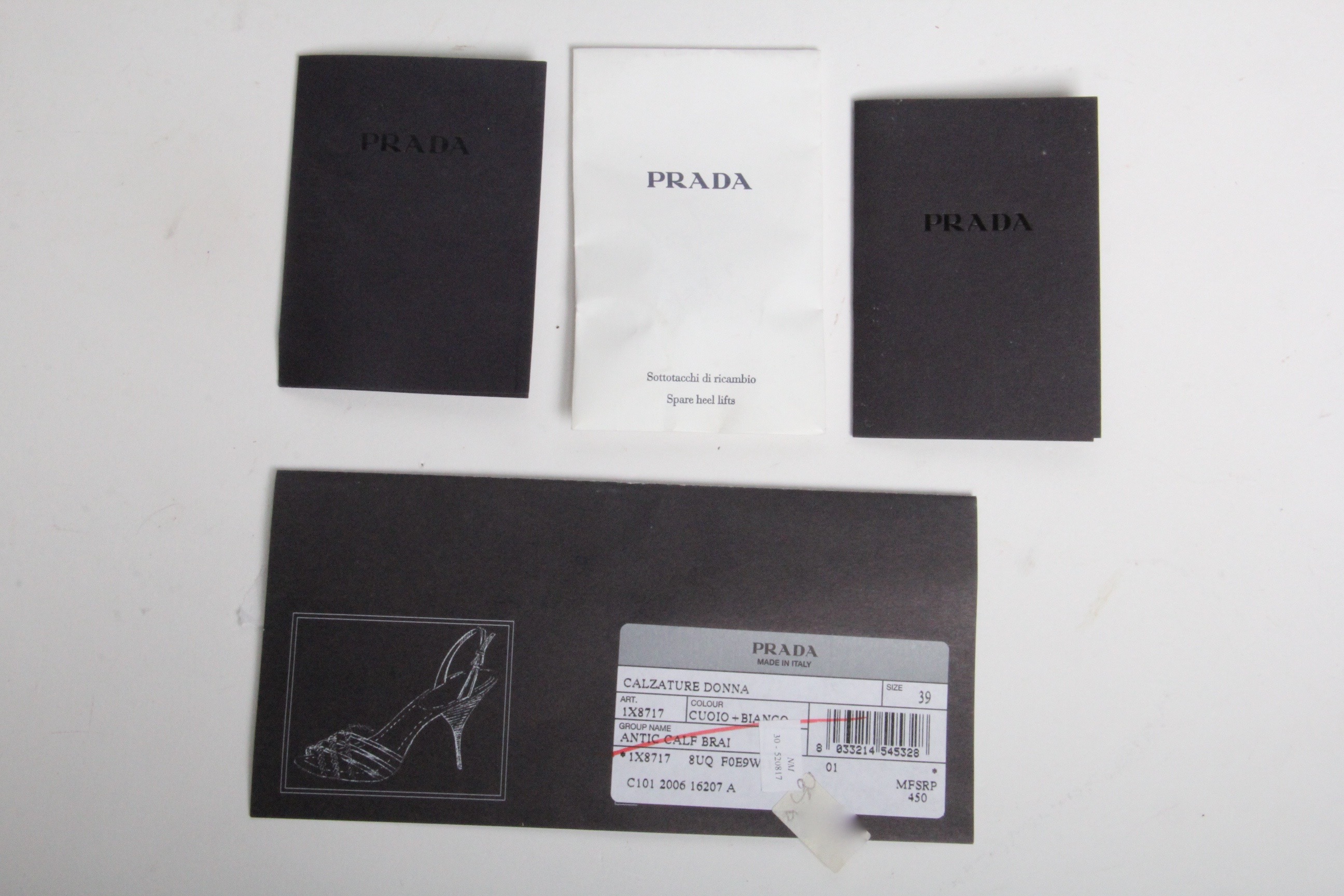 Prada Braided Leather Sandals